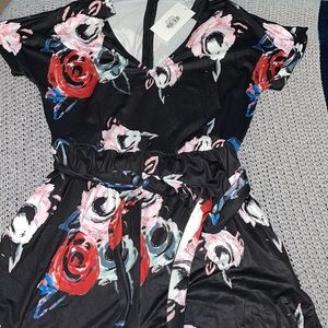 Floral Pant Jumpsuit